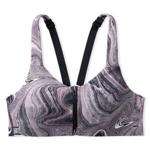 Victoria’s Secret knockout Maximum Support Front Close Sports Bra Onix Marble